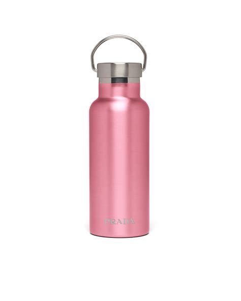 pink prada water bottle|steel Prada water bottle.